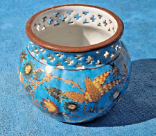 Usado, Beau petit cache pot ancien en porcelaine CHINE / Polychrome / Joliment décorée comprar usado  Enviando para Brazil