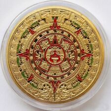 Moneta azteca calendario usato  Bologna