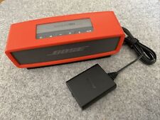 BOSE SoundLink Mini Bluetooth Speaker – w/ Cradle, Power & ORANGE Case – Tested., used for sale  Shipping to South Africa