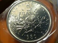 Francs semeuse 1980 d'occasion  Pont-de-l'Arche