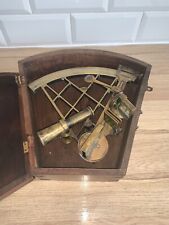 Brass sextant hardwood for sale  TELFORD