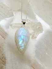 Gorgeous Moonstone Gemstone 925 Sterling Silver Handmade Pendant P-25 for sale  Shipping to South Africa