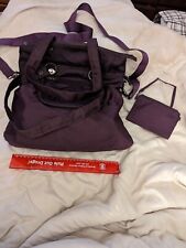Purple baggallini tote for sale  Branford