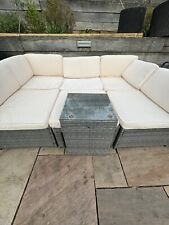 Grey outdoor rattan for sale  BROMLEY