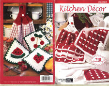 Kitchen Decor - Leisure Arts Little Books Crochet Pattern Leaflet for sale  Shipping to South Africa