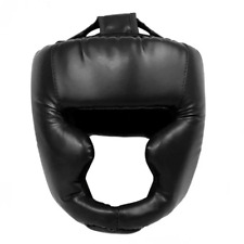 Usado, Capacete de boxe espessado totalmente coberto masculino feminino adulto karatê treinamento Muay Thai H comprar usado  Enviando para Brazil