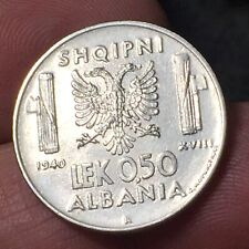 0.50 lek 1940 usato  San Bonifacio