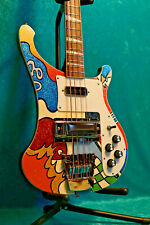 AMAZING Custom Hand Painted Rickenbacker 4003 Electric Bass Guitar  4001 , used for sale  Shipping to South Africa