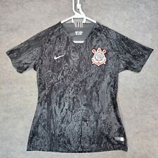 Camisa de futebol S.C. Corinthians Paulista feminina média preta Nike 2018 comprar usado  Enviando para Brazil