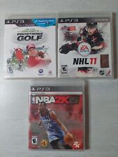 Usado, Lote de 3! NHL 11, John Daly's Prostroke Golf, NBA 2K! (PS3) comprar usado  Enviando para Brazil