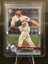 2018 Bowman - Sky Blue #64 Clayton Kershaw /499, used for sale  Shipping to South Africa