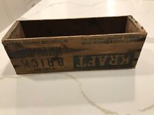 Wooden box kraft for sale  Ames
