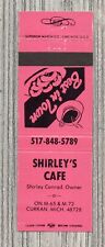 Shirley cafe matchbook for sale  Shipping to Ireland
