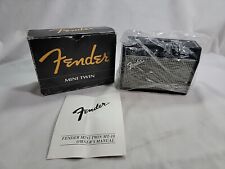 Fender Mini Twin MT-10 Amp amplificador prático edição limitada na caixa com manual raro comprar usado  Enviando para Brazil