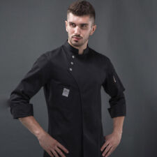 Roupas de chef uniforme restaurante cozinha cozinha chef casaco garçom jaquetas de trabalho comprar usado  Enviando para Brazil