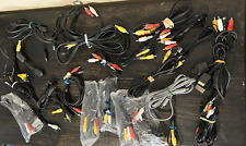 Lote de 22 cables conectores de audio estéreo estándar RCA USB ETC MISC y más segunda mano  Embacar hacia Argentina