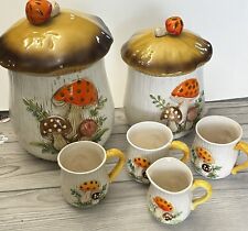 canister mushroom merry set for sale  Troy