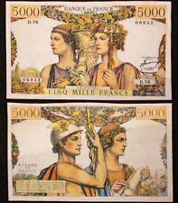 1949 5000 francs d'occasion  L'Isle-sur-la-Sorgue