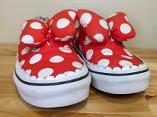 Vans Disney Autentyczne buty wsuwane Myszka Minnie Minnie Bow Dzieci Rozmiar 3 używane  na sprzedaż  Wysyłka do Poland