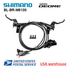 Conjunto de freio a disco hidráulico para bicicleta MTB SHIMANO DEORE BR-BL-M6100 F&R 800/1450mm (OE) comprar usado  Enviando para Brazil