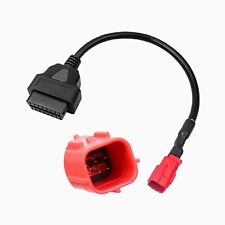P17C OBD to OBD2 Adapter 6pin to 16pin Diagnostic Read Out for Honda Suzuki Yamaha for sale  Shipping to South Africa