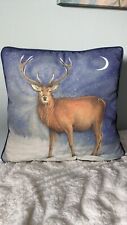 Stag moon cushion for sale  HALESOWEN