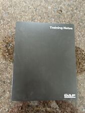 Daf training manual.. for sale  DRIFFIELD