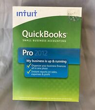 Intuit QuickBooks Pro 2012 Small Business Accounting Windows XP, Vista, & 7. for sale  Shipping to South Africa