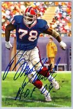 Bruce smith signed for sale  South Chatham