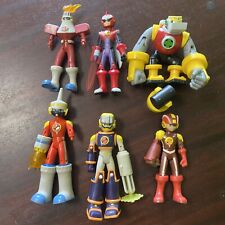 Lote de 6 bonecos Mattel Megaman NT Warrior tocha ThunderSoul gutsman protoman 2004, usado comprar usado  Enviando para Brazil
