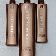 Brazilian Blowout Step 1, 2 & 3 Set 34oz FREE SHIPPING for sale  Shipping to South Africa