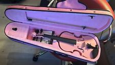 Violin pink case for sale  WALSALL
