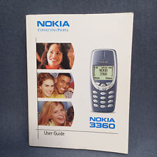 Usado, NOKIA 3360 Guía del usuario (MANUAL) Folleto de instrucciones de teléfono celular vintage / Utilería segunda mano  Embacar hacia Argentina