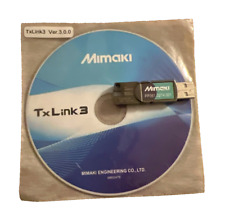 Mimaki RIP Software TxLink3 Ver 3.0.0 Textile Dongle Sublimation Printer Raster, used for sale  Shipping to South Africa