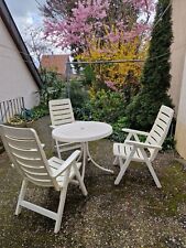 gartenmobel weiss kunststoff gebraucht kaufen  Stuttgart