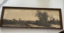 Antique framed landscape for sale  Waseca