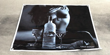 Placa cartaz bandeira vodka Grey Goose barra garrafa de vidro pub comprar usado  Enviando para Brazil