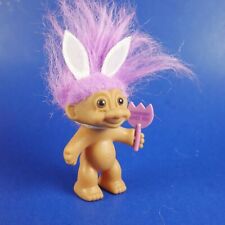 Boneca Russ Troll Vintage Bebê com Orelhas de Coelho da Páscoa, Cabelo Roxo 3" Tulipa comprar usado  Enviando para Brazil