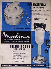 Publicité 1958 moulinex d'occasion  Compiègne