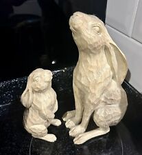 Rabbit ornament wood for sale  EXETER