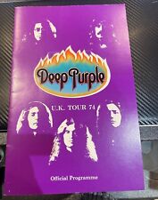 Deep purple tour for sale  SUTTON COLDFIELD