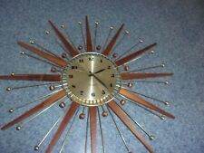 Vintage starburst clock for sale  North Platte