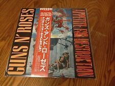 Guns n Roses G n' R Appetite For Destruction Japan Vinyl LP+OBi Excellent  comprar usado  Enviando para Brazil
