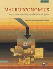 Macroeconomics: instituciones, Instabil..., Wendy Carlin, usado segunda mano  Embacar hacia Spain