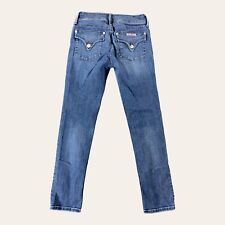 Hudson Jeans Womens 26 (26x26) Collin Skinny Flap Pocket Stretch Medium Wash, used for sale  Shipping to South Africa
