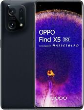 OPPO Find X5 5G Smartphone 6.55" AMOLED FHD 8GB RAM 256GB 50MP 4K Nero Nuovo *, usato usato  Spedire a Italy
