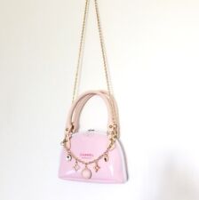 Usado, Bolsa de maquiagem Chanel Beauté logotipo rosa estojo bolsa clutch comprar usado  Enviando para Brazil