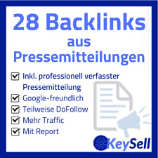 Deutsche backlinks presseporta gebraucht kaufen  Allenbach, Herborn, Sien