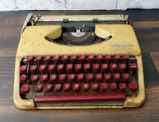 Maleta Máquina de Escribir Antigua Original Olympia SPLENDID 33 Vintage Orden de Trabajo., usado segunda mano  Embacar hacia Argentina