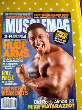 Musclemag magazine august for sale  DUNGANNON